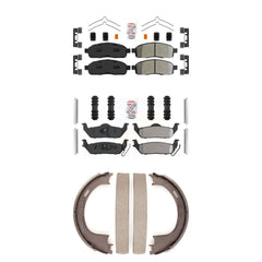 Transit Auto KNN-101032 Disc Brake Pad for 2004-2008 Lincoln Mark LT, Ford F-150 - Front and Rear