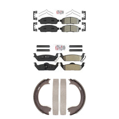 Transit Auto KNN-101035 Disc Brake Pad for 2009 Ford F-150 - Front and Rear