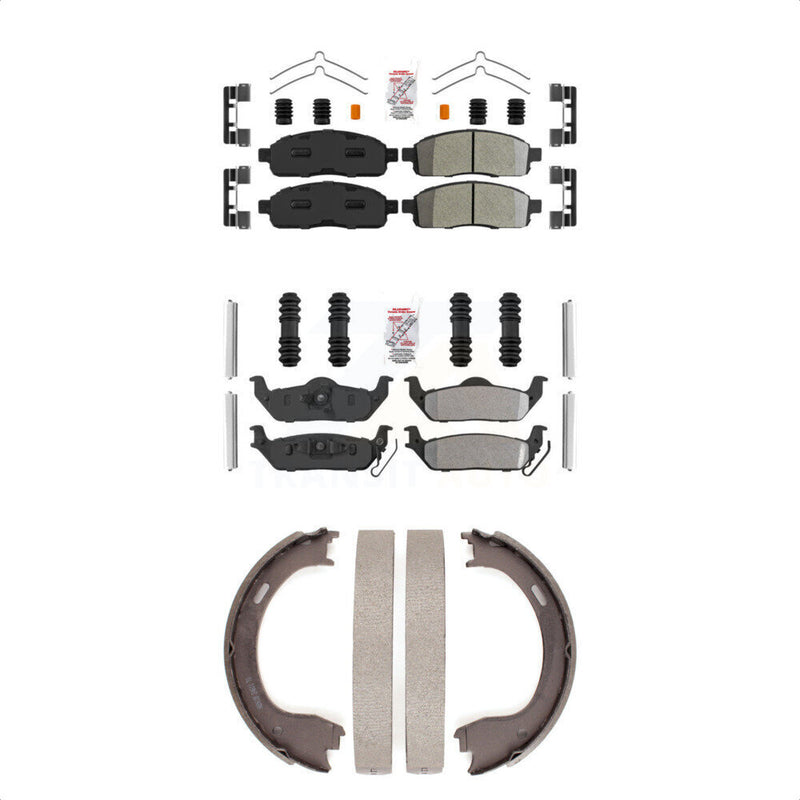 Transit Auto KNN-101036 Disc Brake Pad for 2009 Ford F-150 - Front and Rear