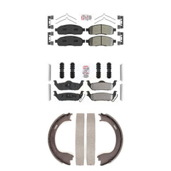 Transit Auto KNN-101037 Disc Brake Pad for 2009 Ford F-150 - Front and Rear