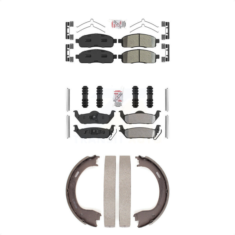 Transit Auto KNN-101037 Disc Brake Pad for 2009 Ford F-150 - Front and Rear