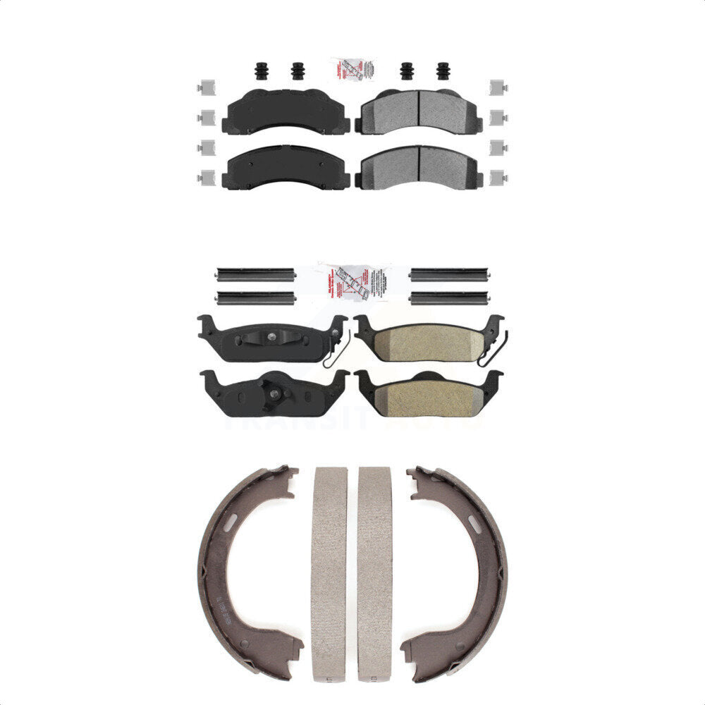 Transit Auto KNN-101038 Disc Brake Pad for 2010-2011 Ford F-150 - Front and Rear