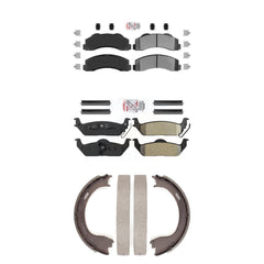 Transit Auto KNN-101038 Disc Brake Pad for 2010-2011 Ford F-150 - Front and Rear