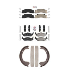 Transit Auto KNN-101041 Disc Brake Pad for 2010-2011 Ford F-150 - Front and Rear