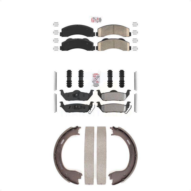 Transit Auto KNN-101041 Disc Brake Pad for 2010-2011 Ford F-150 - Front and Rear