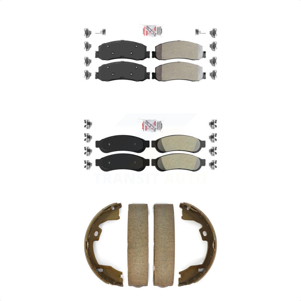 Transit Auto KNN-101042 Disc Brake Pad for 2011-2012 Ford F-250 Super Duty, Ford F-350 Super Duty - Front and Rear