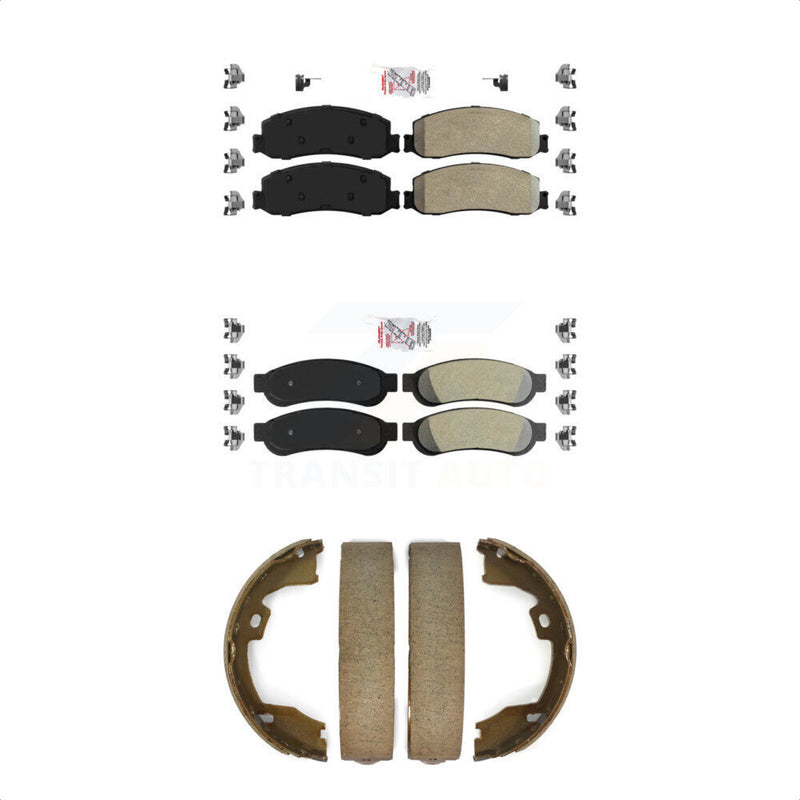 Transit Auto KNN-101043 Disc Brake Pad for 2012 Ford F-250 Super Duty, Ford F-350 Super Duty - Front and Rear