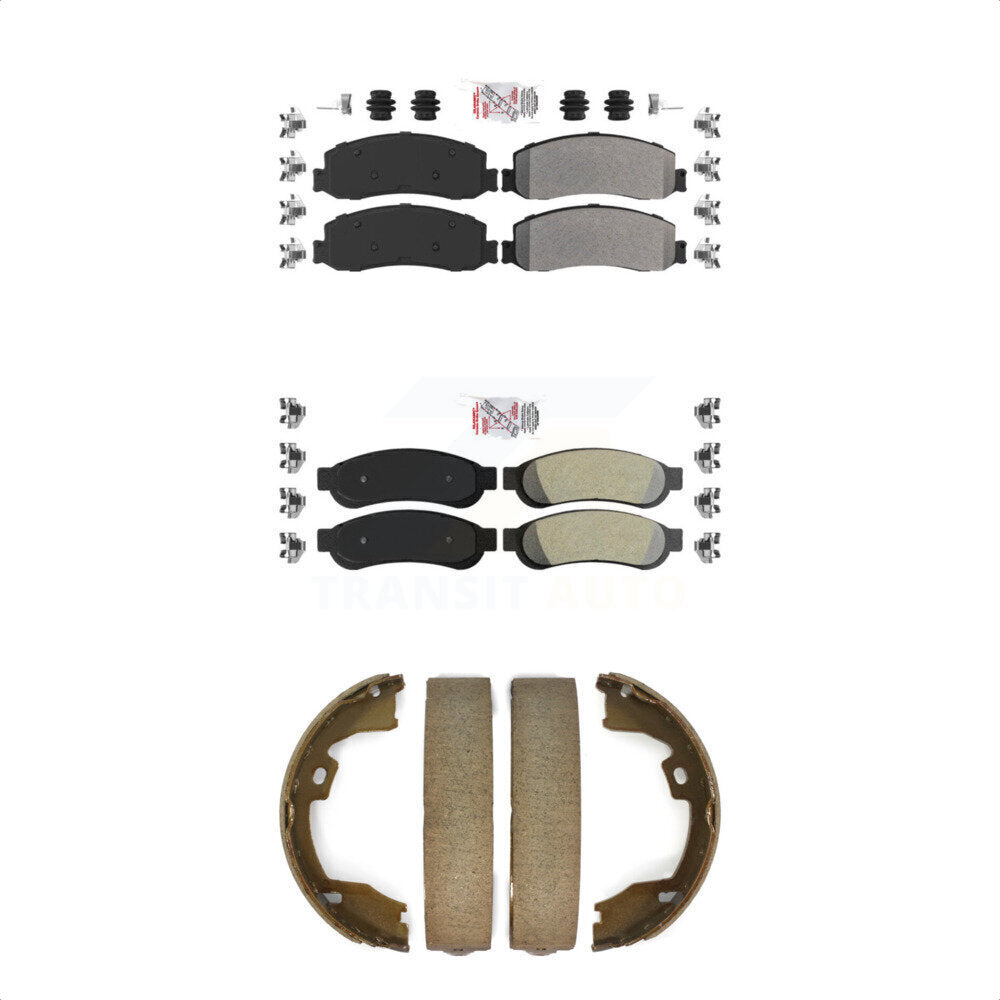 Transit Auto KNN-101044 Disc Brake Pad for 2012 Ford F-250 Super Duty, Ford F-350 Super Duty - Front and Rear