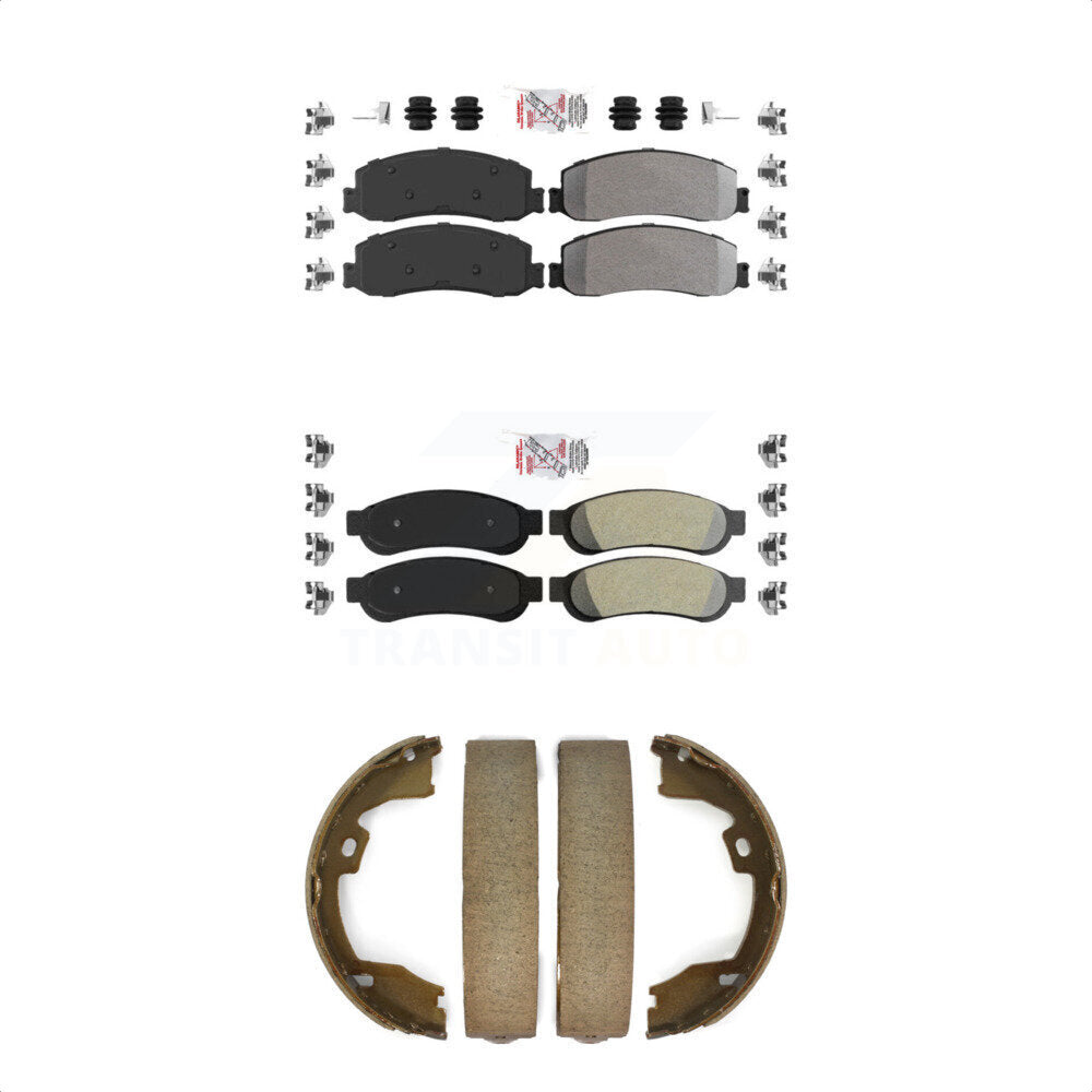 Transit Auto KNN-101045 Disc Brake Pad for 2011-2012 Ford F-250 Super Duty, Ford F-350 Super Duty - Front and Rear