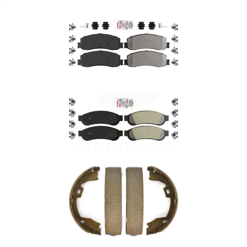 Transit Auto KNN-101045 Disc Brake Pad for 2011-2012 Ford F-250 Super Duty, Ford F-350 Super Duty - Front and Rear