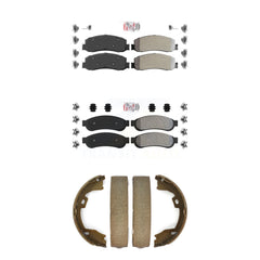 Transit Auto KNN-101046 Disc Brake Pad for 2011-2012 Ford F-250 Super Duty, Ford F-350 Super Duty - Front and Rear