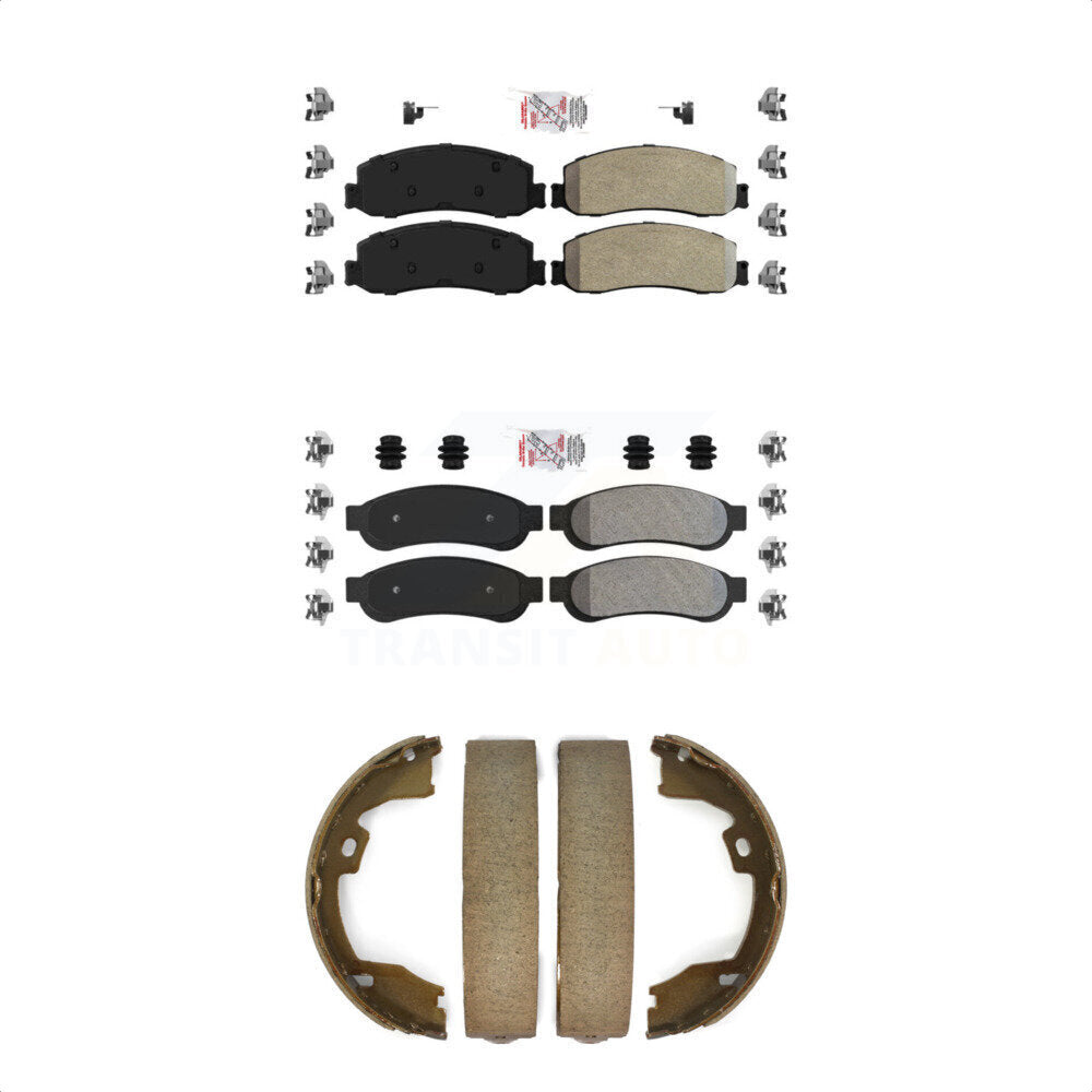 Transit Auto KNN-101047 Disc Brake Pad for 2012 Ford F-250 Super Duty, Ford F-350 Super Duty - Front and Rear