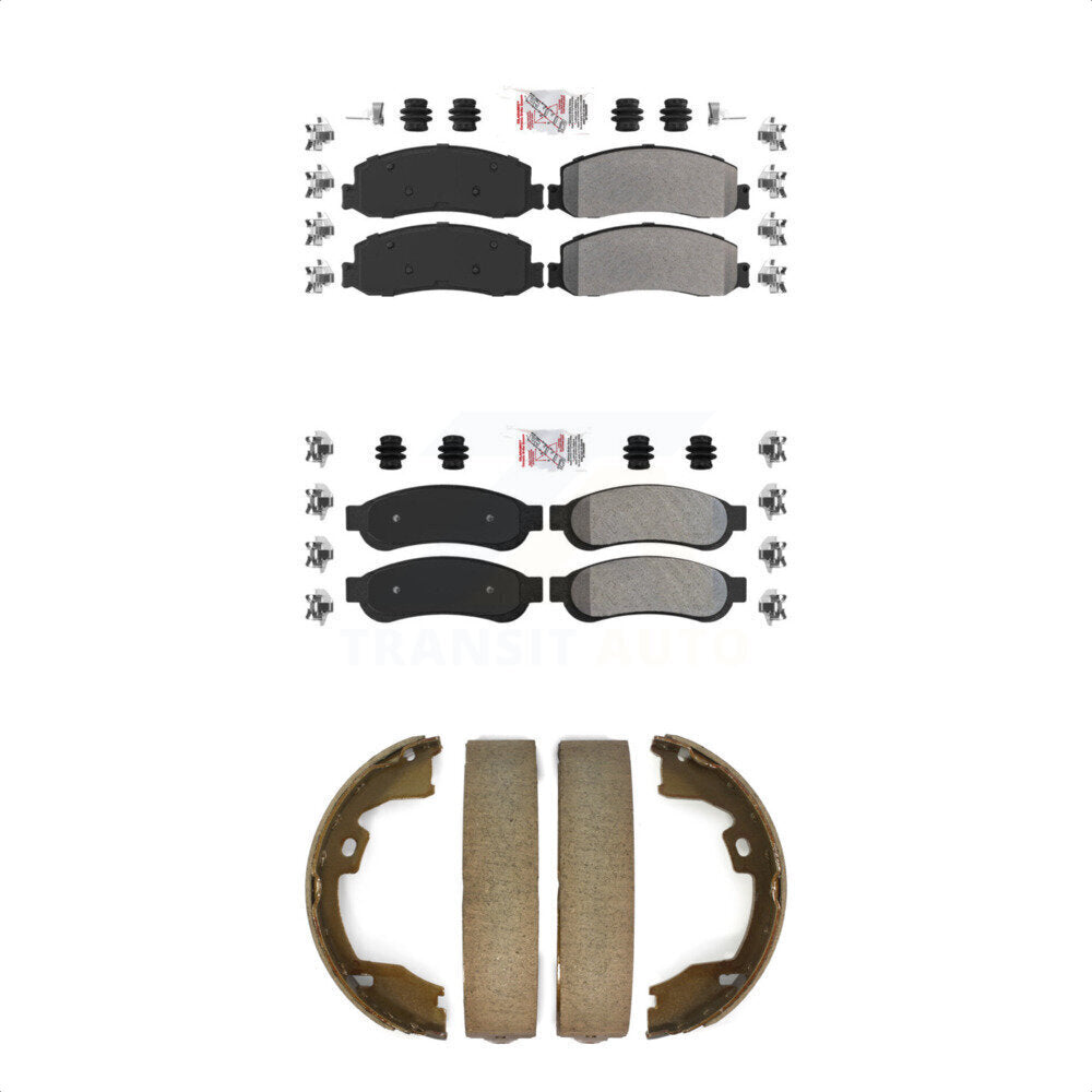 Transit Auto KNN-101048 Disc Brake Pad for 2012 Ford F-250 Super Duty, Ford F-350 Super Duty - Front and Rear