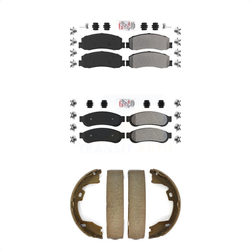 Transit Auto KNN-101048 Disc Brake Pad for 2012 Ford F-250 Super Duty, Ford F-350 Super Duty - Front and Rear