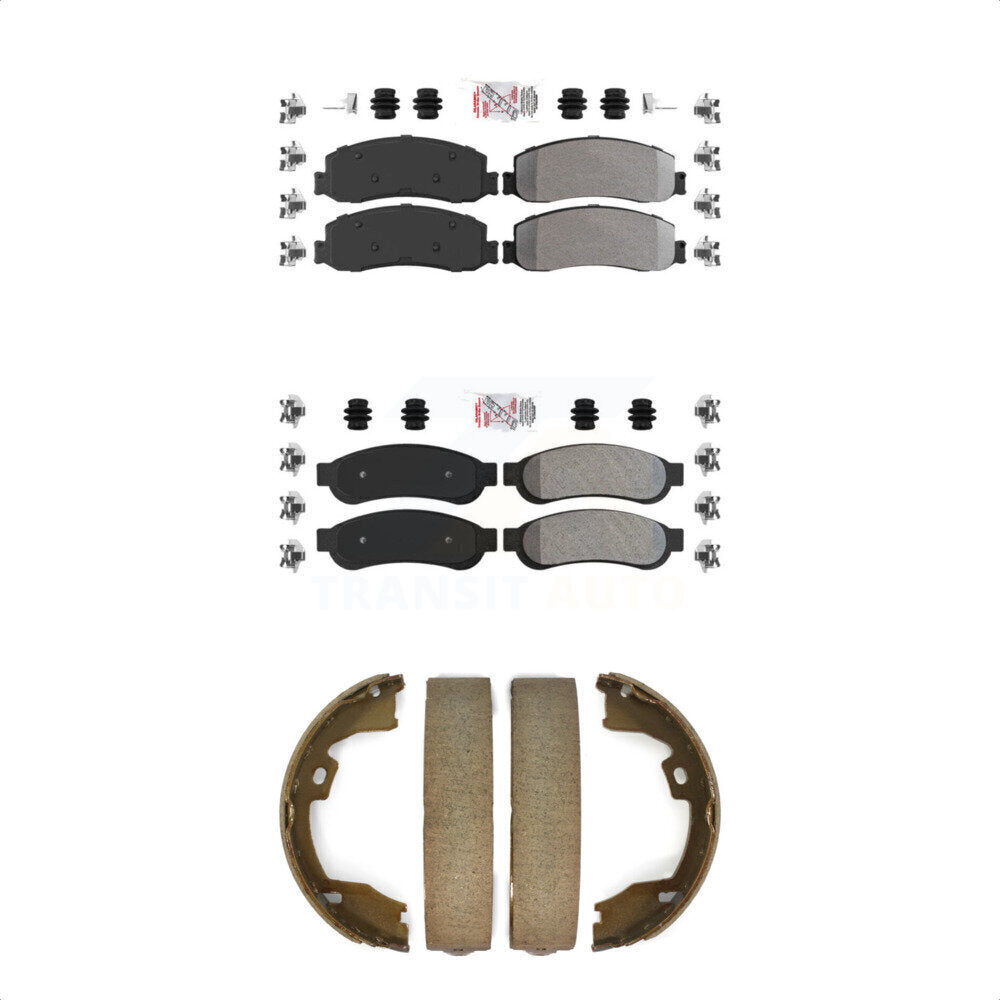 Transit Auto KNN-101049 Disc Brake Pad for 2011-2012 Ford F-250 Super Duty, Ford F-350 Super Duty - Front and Rear