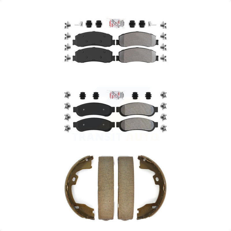 Transit Auto KNN-101049 Disc Brake Pad for 2011-2012 Ford F-250 Super Duty, Ford F-350 Super Duty - Front and Rear