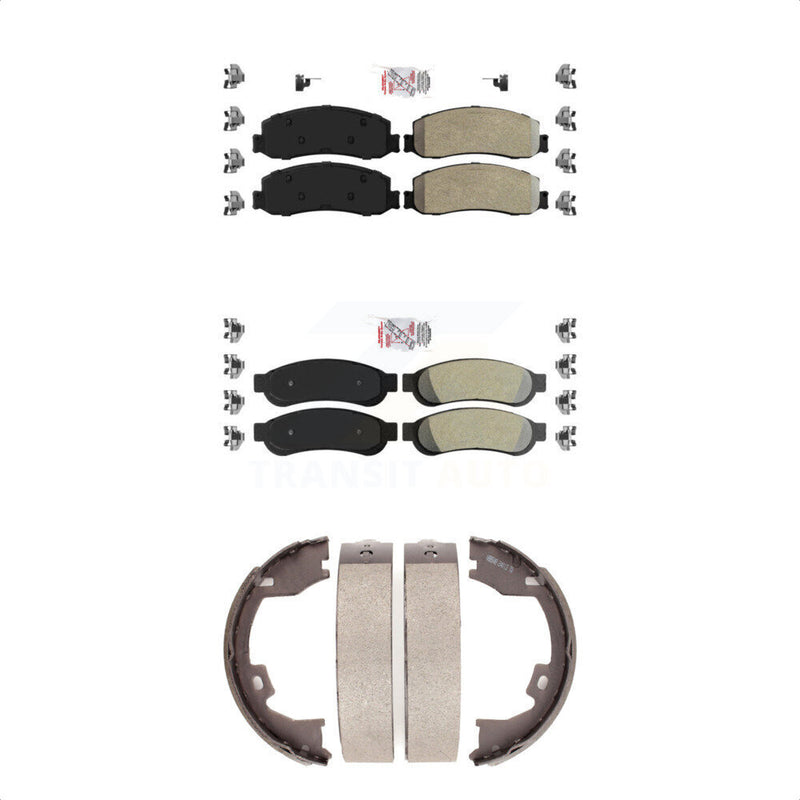 Transit Auto KNN-101050 Disc Brake Pad for 2010-2011 Ford F-350 Super Duty, Ford F-250 Super Duty - Front and Rear