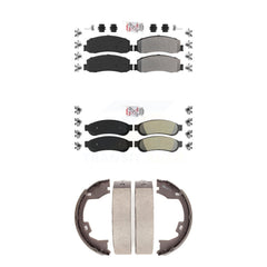 Transit Auto KNN-101051 Disc Brake Pad for 2010-2011 Ford F-350 Super Duty, Ford F-250 Super Duty - Front and Rear