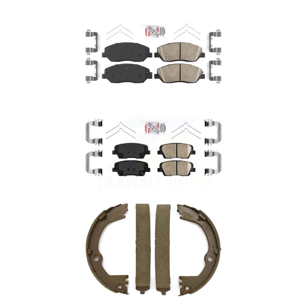 Transit Auto KNN-101054 Disc Brake Pad for 2017-2019 Hyundai Santa Fe XL, Hyundai Santa Fe - Front and Rear