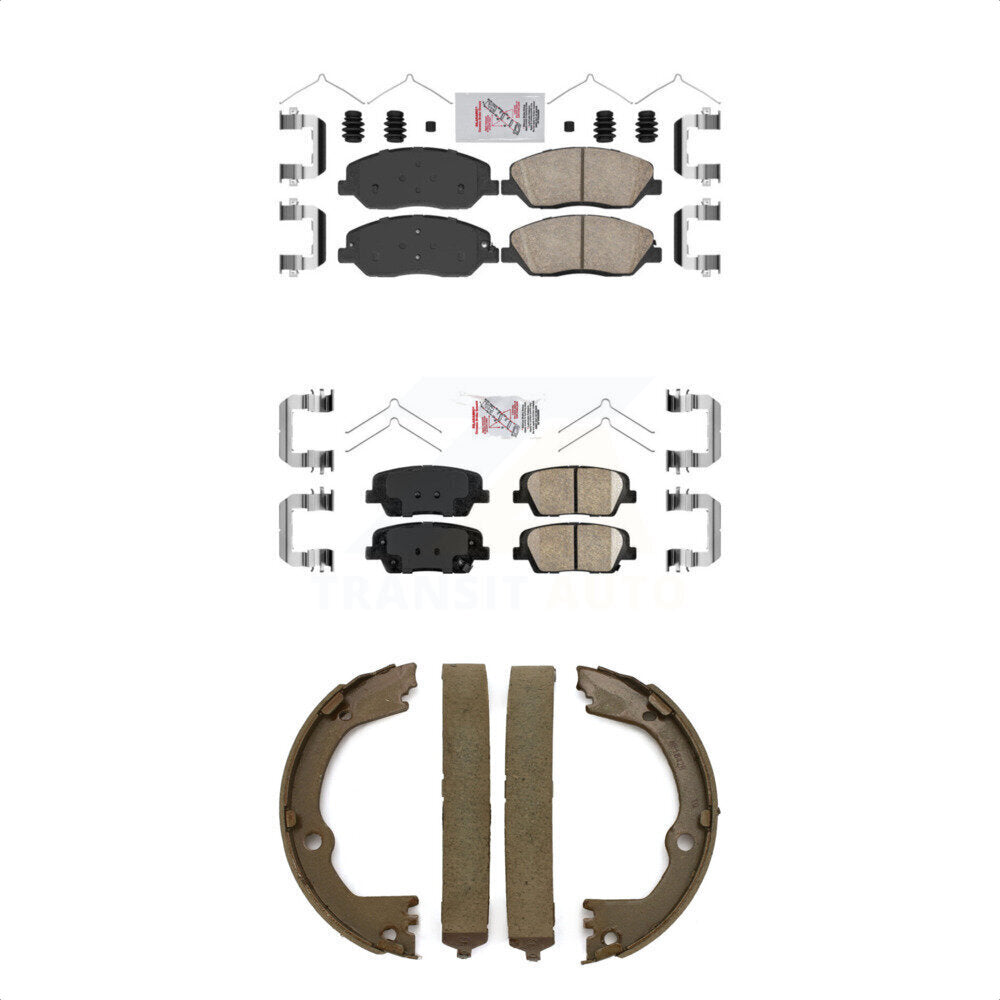 Transit Auto KNN-101055 Disc Brake Pad for 2017-2019 Hyundai Santa Fe XL, Hyundai Santa Fe - Front and Rear
