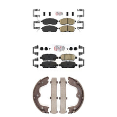 Transit Auto KNN-101065 Disc Brake Pad for 2007-2013 Nissan Altima - Front and Rear