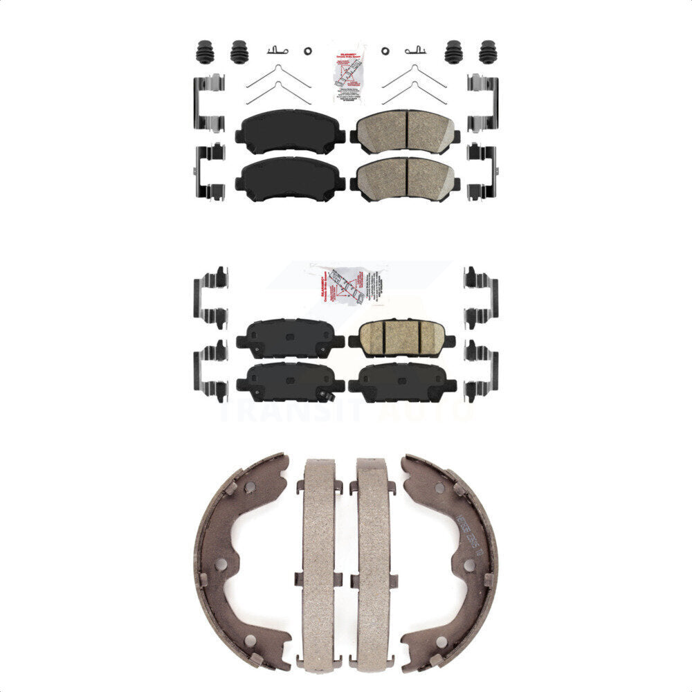 Transit Auto KNN-101070 Disc Brake Pad for 2009-2022 Nissan Maxima - Front and Rear
