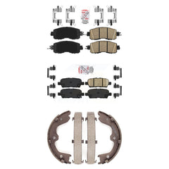 Transit Auto KNN-101075 Disc Brake Pad for 2013-2023 Nissan Altima - Front and Rear