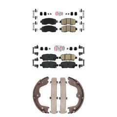 Transit Auto KNN-101076 Disc Brake Pad for 2013-2023 Nissan Altima - Front and Rear