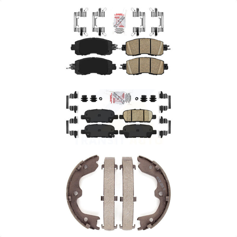 Transit Auto KNN-101077 Disc Brake Pad for 2013-2023 Nissan Altima - Front and Rear