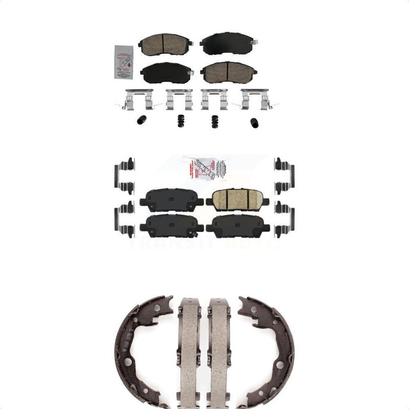 Transit Auto KNN-101078 Disc Brake Pad for 2013-2019 Nissan Sentra - Front and Rear