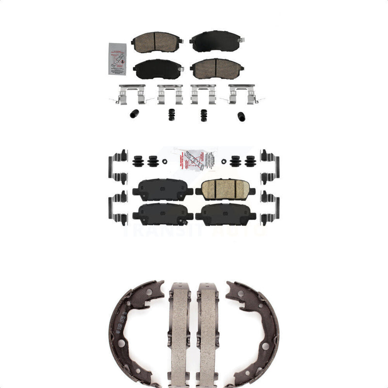 Transit Auto KNN-101080 Disc Brake Pad for 2013-2019 Nissan Sentra - Front and Rear