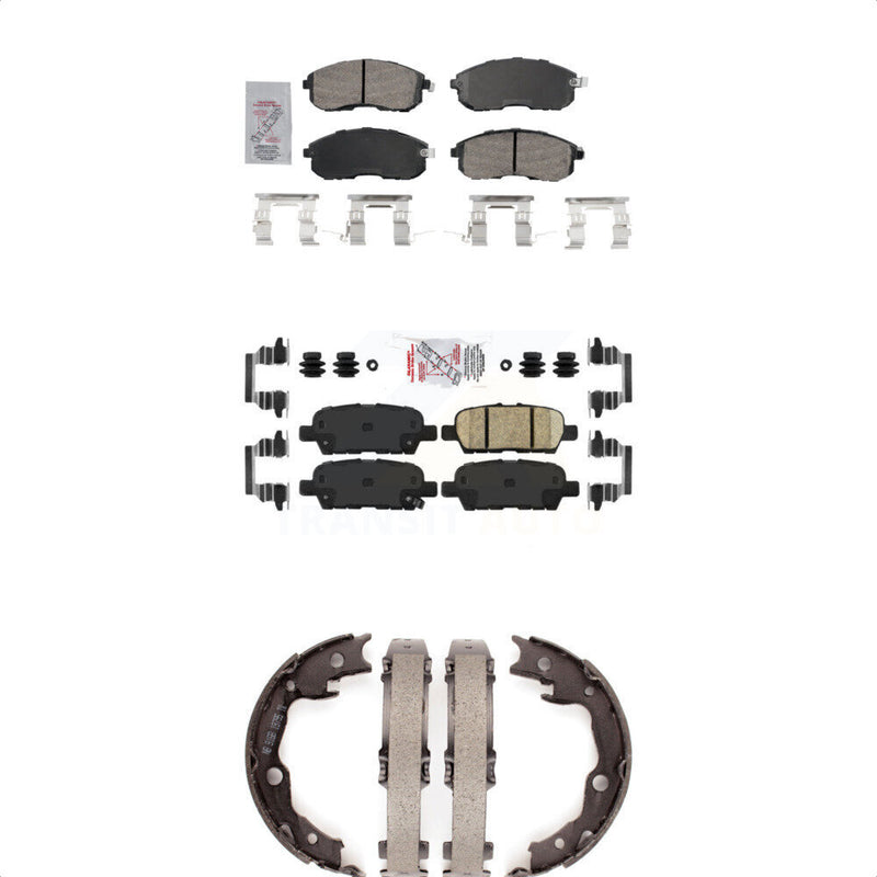 Transit Auto KNN-101081 Disc Brake Pad for 2013-2019 Nissan Sentra - Front and Rear