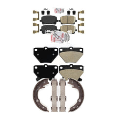 Transit Auto KNN-101087 Disc Brake Pad for 2003-2008 Pontiac Vibe, Toyota Corolla, Toyota Matrix - Front and Rear