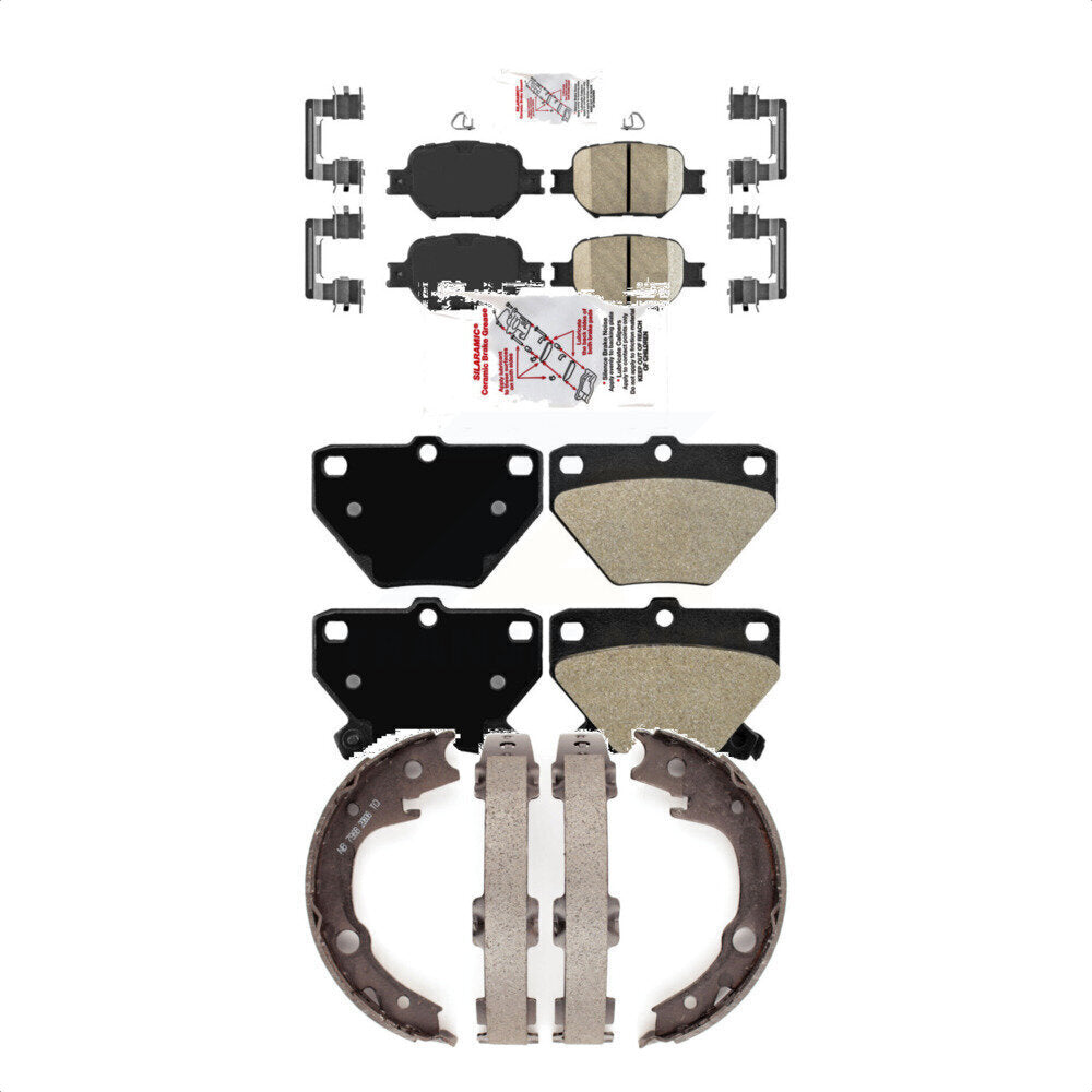 Transit Auto KNN-101088 Disc Brake Pad for 2000-2005 Toyota Celica - Front and Rear