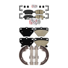Transit Auto KNN-101089 Disc Brake Pad for 2000 Toyota Celica - Front and Rear