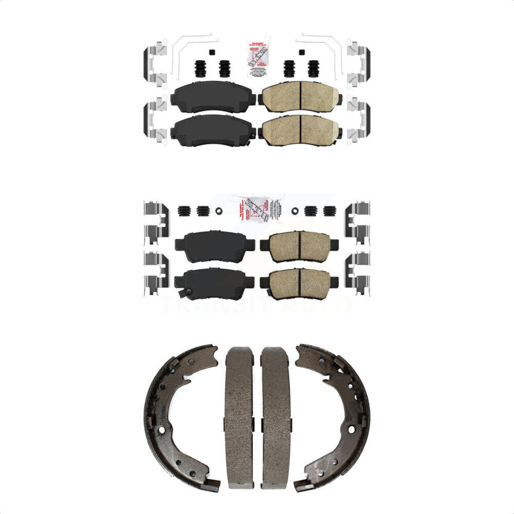 Transit Auto KNN-101092 Disc Brake Pad for 2005-2010 Honda Odyssey - Front and Rear