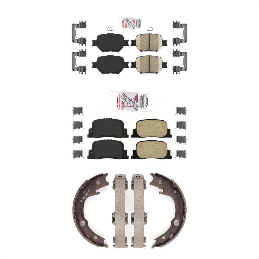 Transit Auto KNN-101100 Disc Brake Pad for 2005-2010 Scion tC - Front and Rear