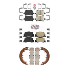 Transit Auto KNN-101101 Disc Brake Pad for 1999-2001 Lexus ES300, Toyota Camry - Front and Rear