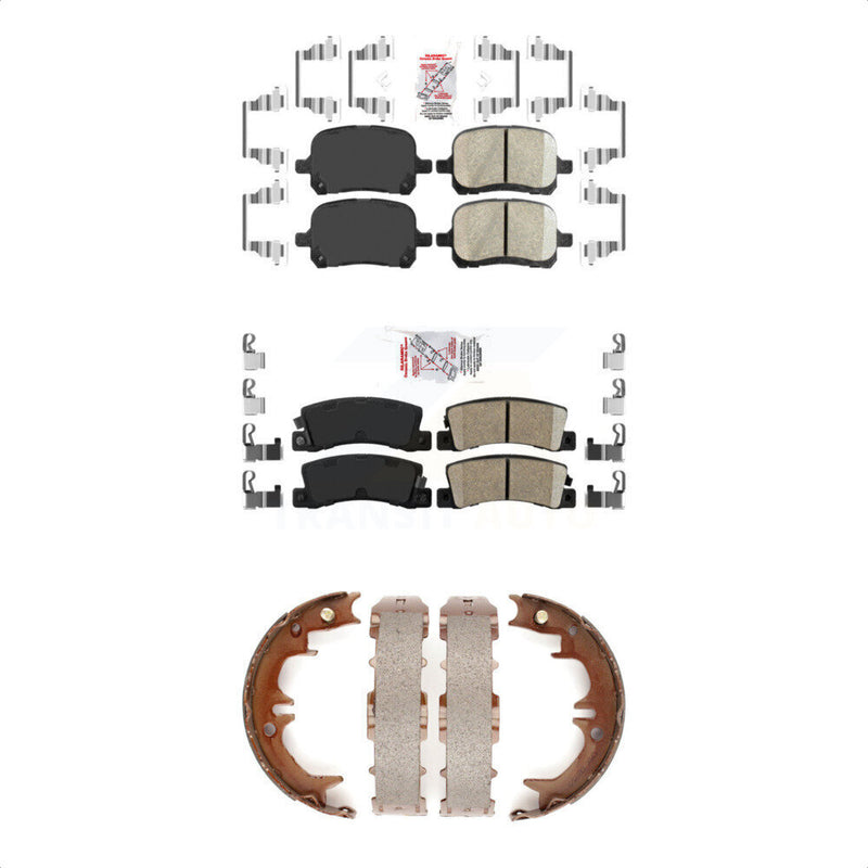 Transit Auto KNN-101102 Disc Brake Pad for 1997-2001 Toyota Solara, Lexus ES300 and More - Front and Rear