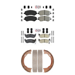 Transit Auto KNN-101109 Disc Brake Pad for 2003-2007 Jeep Liberty - Front and Rear