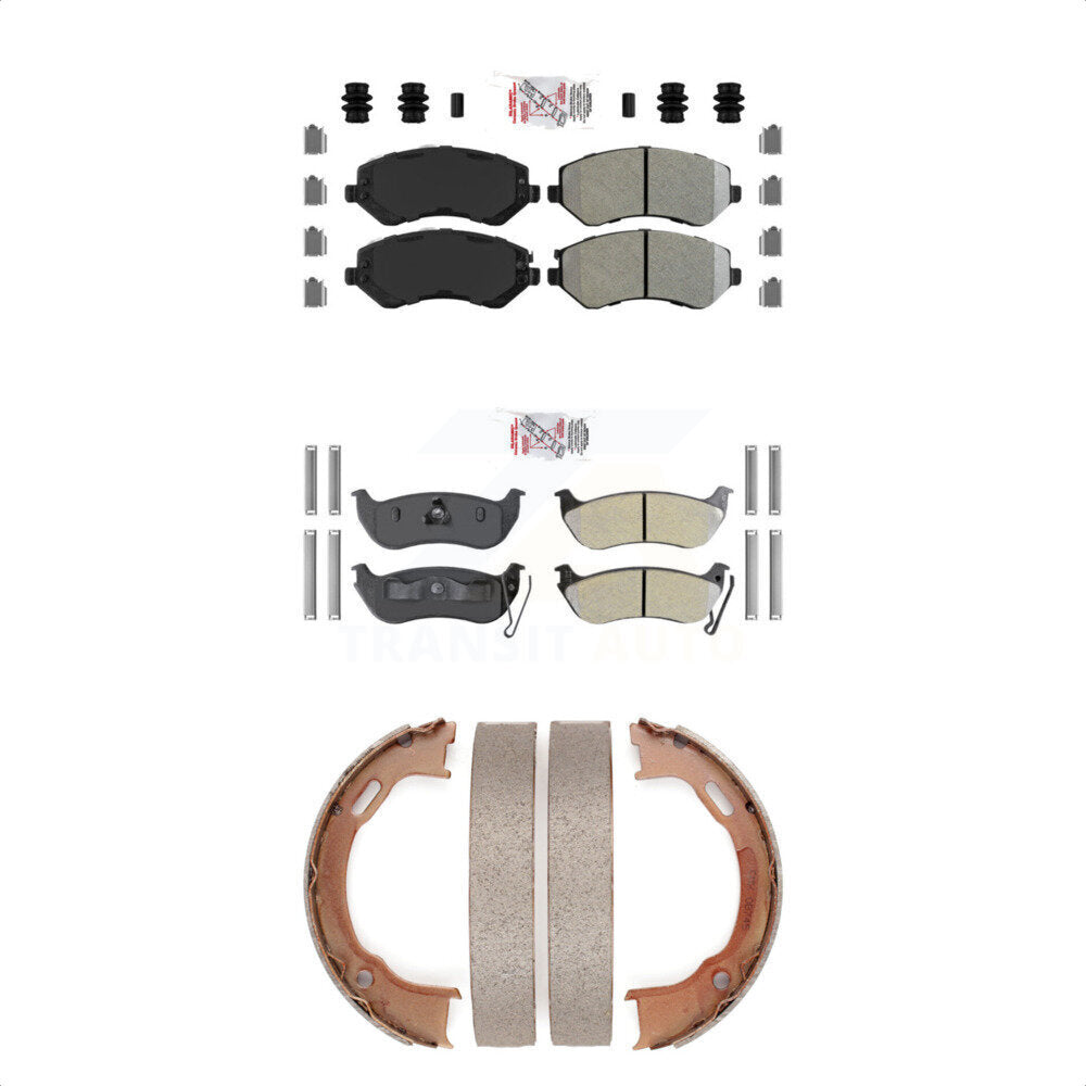 Transit Auto KNN-101111 Disc Brake Pad for 2003-2007 Jeep Liberty - Front and Rear