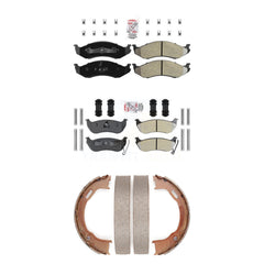 Transit Auto KNN-101112 Disc Brake Pad for 2003-2006 Jeep TJ, Jeep Wrangler - Front and Rear