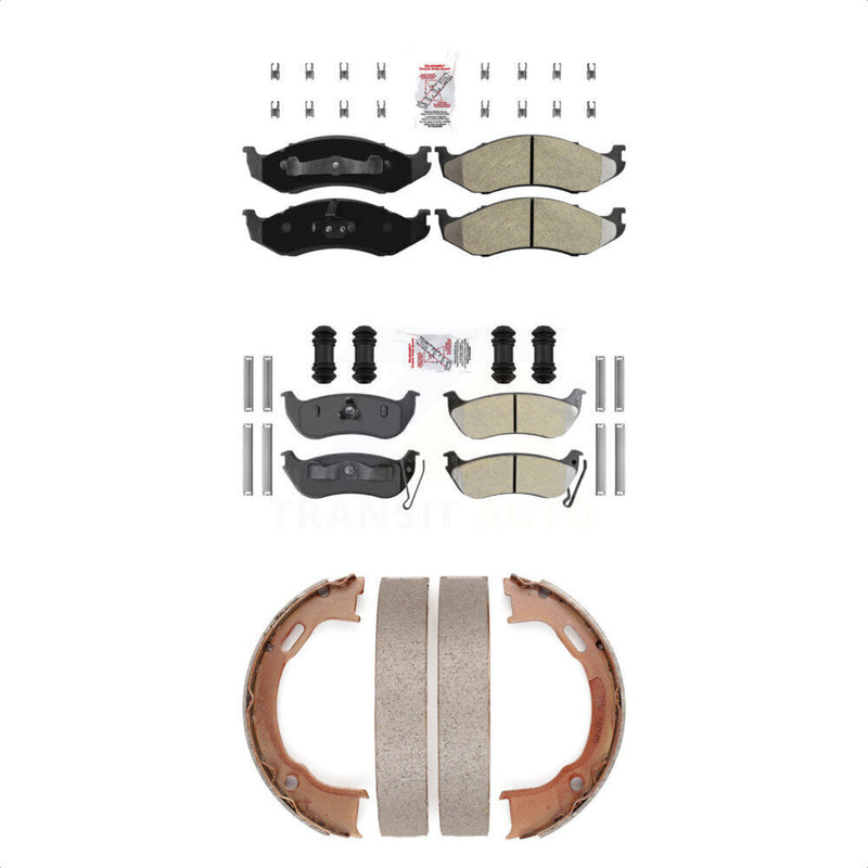 Transit Auto KNN-101112 Disc Brake Pad for 2003-2006 Jeep TJ, Jeep Wrangler - Front and Rear