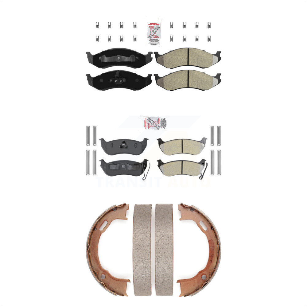 Transit Auto KNN-101113 Disc Brake Pad for 2003-2006 Jeep TJ, Jeep Wrangler - Front and Rear