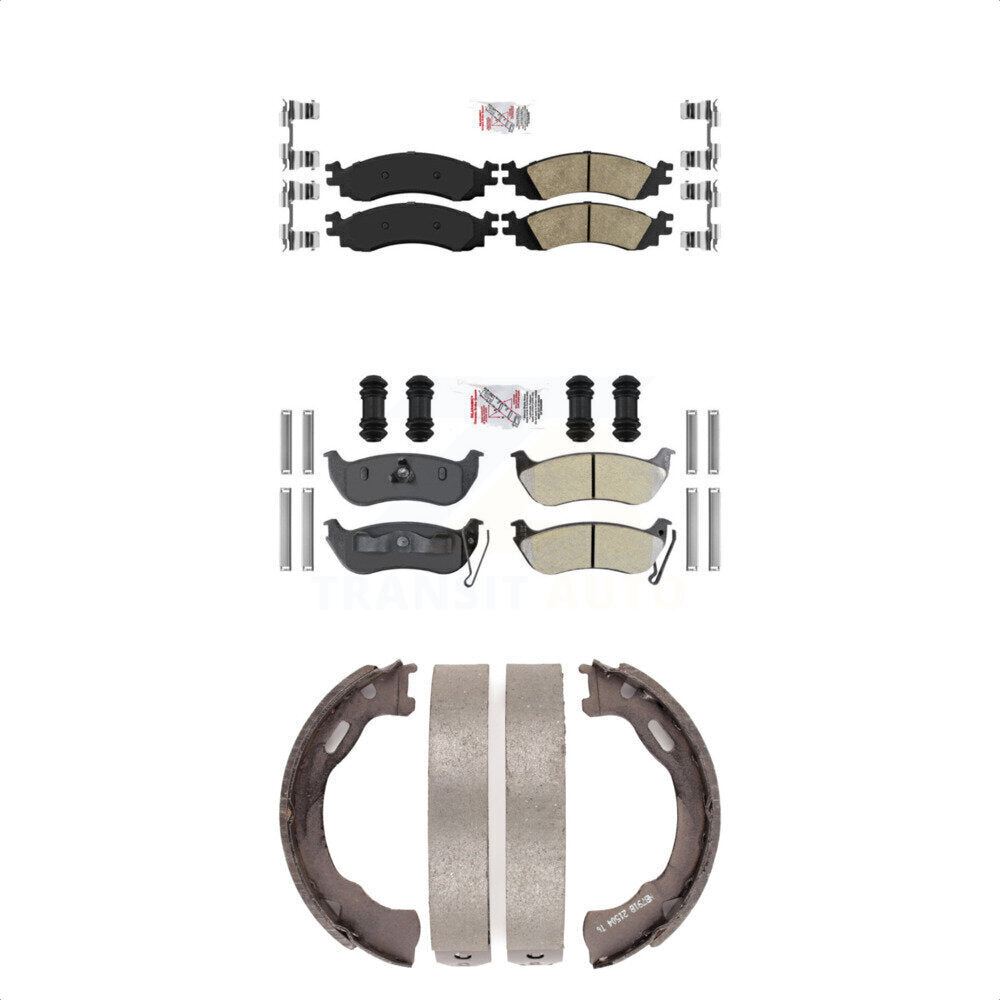 Transit Auto KNN-101114 Disc Brake Pad for 2006-2010 Mercury Mountaineer, Ford Explorer Sport Trac, Ford Explorer - Front and Rear