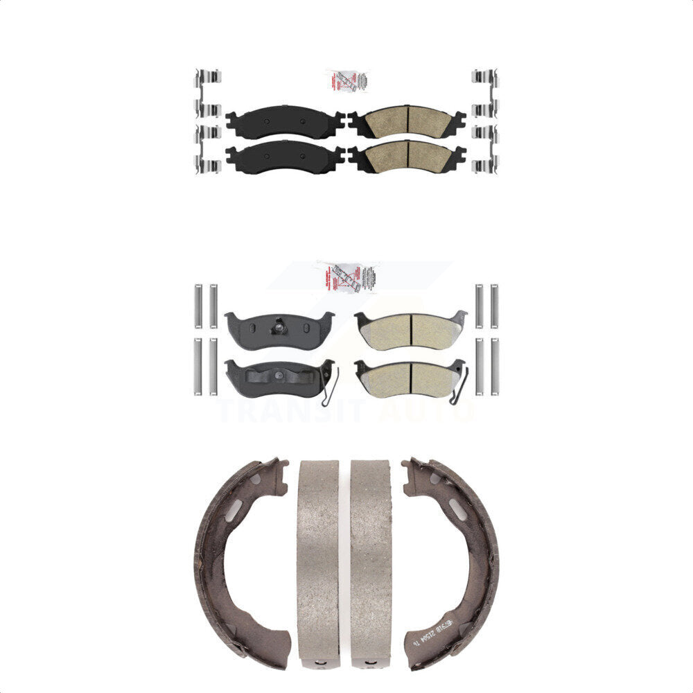 Transit Auto KNN-101115 Disc Brake Pad for 2006-2010 Mercury Mountaineer, Ford Explorer Sport Trac, Ford Explorer - Front and Rear