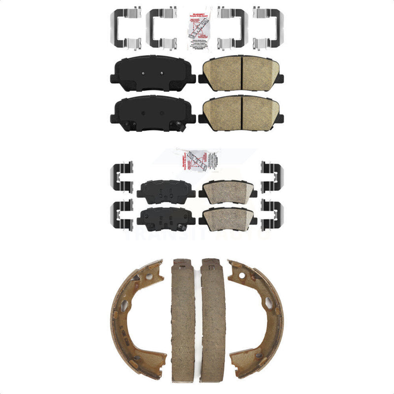 Transit Auto KNN-101119 Disc Brake Pad for 2011-2013 Kia Optima - Front and Rear