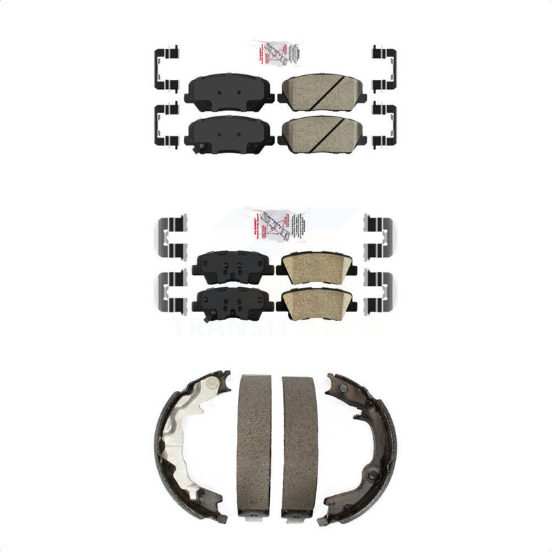 Transit Auto KNN-101120 Disc Brake Pad for 2014 Kia Forte Koup - Front and Rear