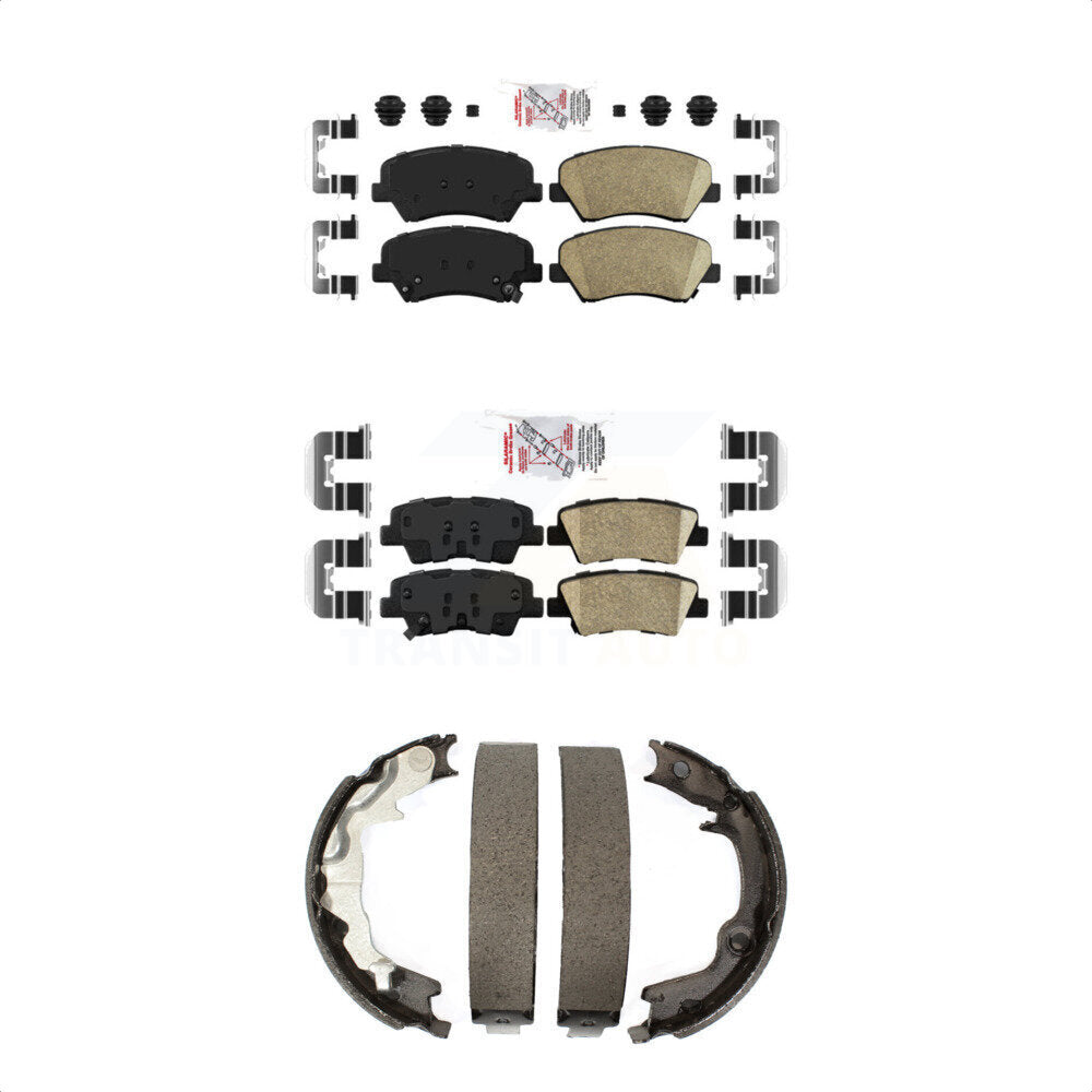 Transit Auto KNN-101121 Disc Brake Pad for 2014 Kia Forte, Kia Forte Koup - Front and Rear