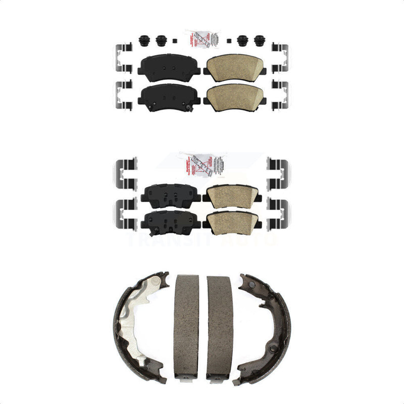 Transit Auto KNN-101121 Disc Brake Pad for 2014 Kia Forte, Kia Forte Koup - Front and Rear
